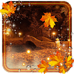 Autumn Twinkle Lights live wallpaper icon