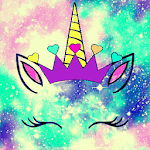 Cute Unicorn Girl Wallpapers - Kawaii backgrounds icon
