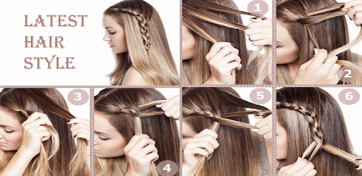 Girls Hairstyle Step by Step PC screenshot