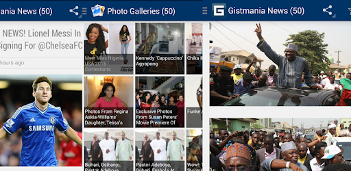 Nigeria News Naijapals.com PC screenshot