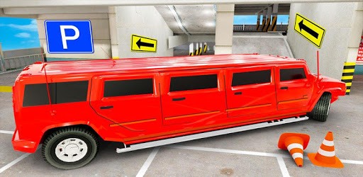Limo Multi Level Car Parking Car Driving Simulator PC screenshot