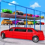 Limo Multi Level Car Parking Car Driving Simulator icon