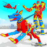 Police Dog Robot Car Game - Robot Transforme Games icon