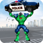 Incredible Monster Robot Hero Crime Shooting Game icon