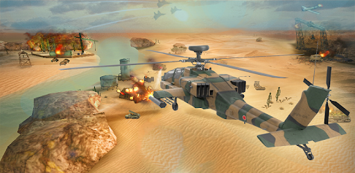 Helicopter Strike Reverse Shooting Battle PC screenshot