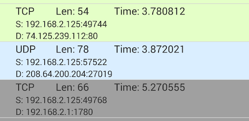 PCAP Reader PC screenshot PCAP Reader PC screenshot