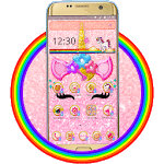 Glisten Unicorn Pinky  Theme icon
