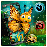 3D Glitter Butterfly Theme icon