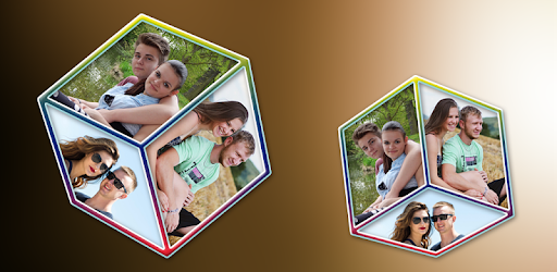 Romantic Couple cube LWP PC screenshot