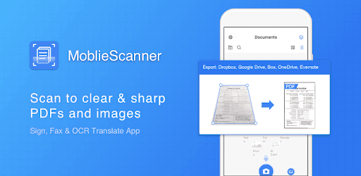 Mobile Scanner - Camera app & Scan to PDF PC screenshot