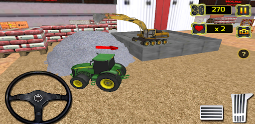 Concrete Excavator Tractor Sim PC screenshot
