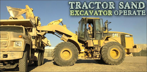 Tractor Sand Excavator Operate PC screenshot Tractor Sand Excavator Operate PC screenshot