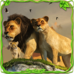 Furious Lion Family Sim icon