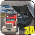 Car Transporter Cargo Plane 3D icon