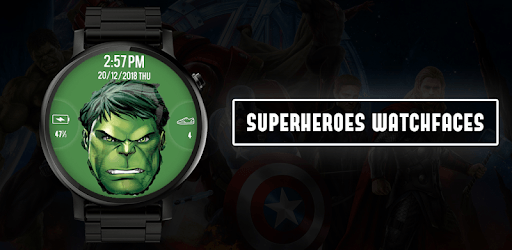 Superheroes Watchfaces for Android Wear OS PC screenshot Superheroes Watchfaces for Android Wear OS PC screenshot