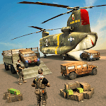 Offroad Army Cargo Truck Hill Drive icon