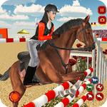 Jumping Horse Stunts & Real Racing Simulator 2018 icon