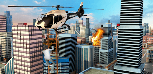 Police Helicopter City Rescue Mission Simulator 18 PC screenshot