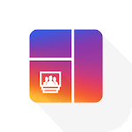 Grid Post Maker- Photo Video Collage In Profile icon