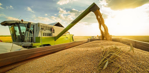 Farmland Large Farm Wheat Harvester Puzzle PC screenshot