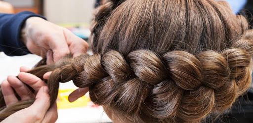 Fishbone Braid Hairstyle Puzzles PC screenshot