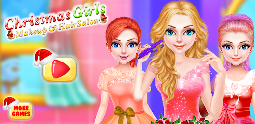 Christmas Girls Makeup & Hair Salon DressUp Games PC screenshot