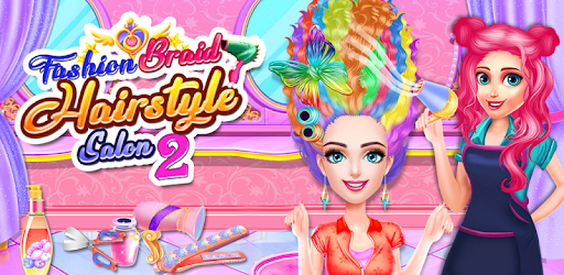 Fashion Braid Hairstyles Salon 2 - Girls Games PC screenshot