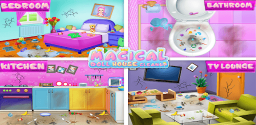 Magical Doll House Cleanup-Dream Home Decor Repair PC screenshot