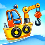 Game Island. Kids Games for Boys. Build House icon