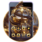Golden Crown Snake Theme icon