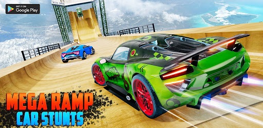 Crazy Car Stunts 3D - Mega Ramps Car Games PC screenshot