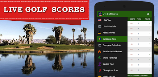 Live Golf Scores - US & European Golf PC screenshot
