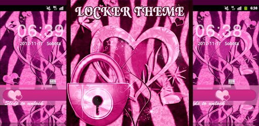 Zebra Heart Pink GO Locker PC screenshot Zebra Heart Pink GO Locker PC screenshot