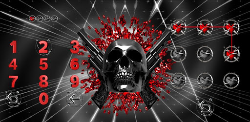 skull Theme- AppLock Pro Theme PC screenshot