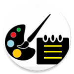 Paint and Notepad icon