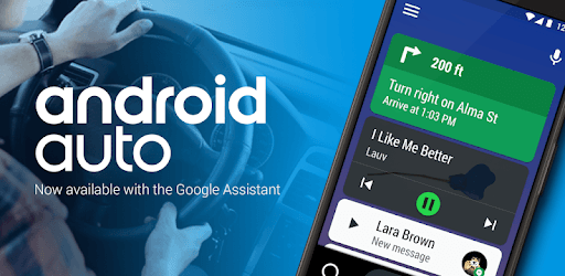 Android Auto - Google Maps, Media & Messaging PC screenshot