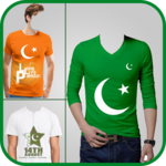 Pak Flag Shirt Photo Editor - 14 August icon