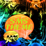 Rainbow Smoke Theme GO SMS for PC Rainbow Smoke Theme GO SMS for PC