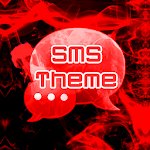 Red Smoke Theme GO SMS PRO for PC Red Smoke Theme GO SMS PRO for PC