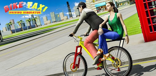 BMX Bicycle Taxi Driving City Passenger Simulator PC screenshot