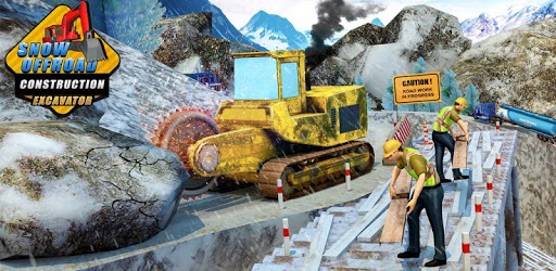 Grand Snow Offroad Construction Excavator Games PC screenshot