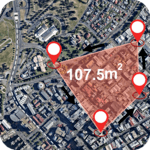 Area Calculator For Land - Driving Route Guide icon