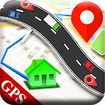 GPS  Maps And Navigation Route Direction Map icon