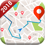 GPS Satellite Route Map Direction - Live Direction icon