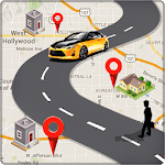 GPS Route Finder & Location POI Tracker Free icon