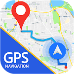 GPS Route Maps & Navigation, Driving Directions icon