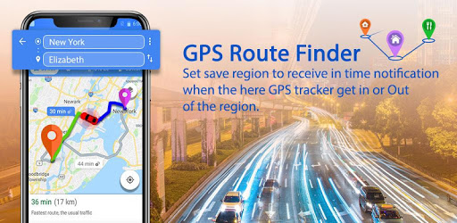 GPS Route Finder & Transit: Maps Navigation Live PC screenshot