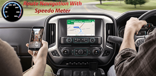 GPS Live Map Direction, Street View & Speedometer PC screenshot