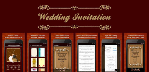 Wedding Invitations Card Maker PC screenshot