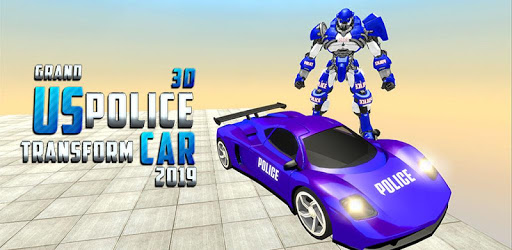 Grand Police Car Robot Transform Rescue Battle PC screenshot